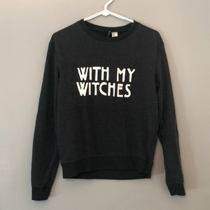 H&M WITH MY WITCHES Sweatshirt